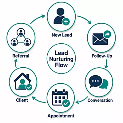 Lead Nurturing Flow Chart