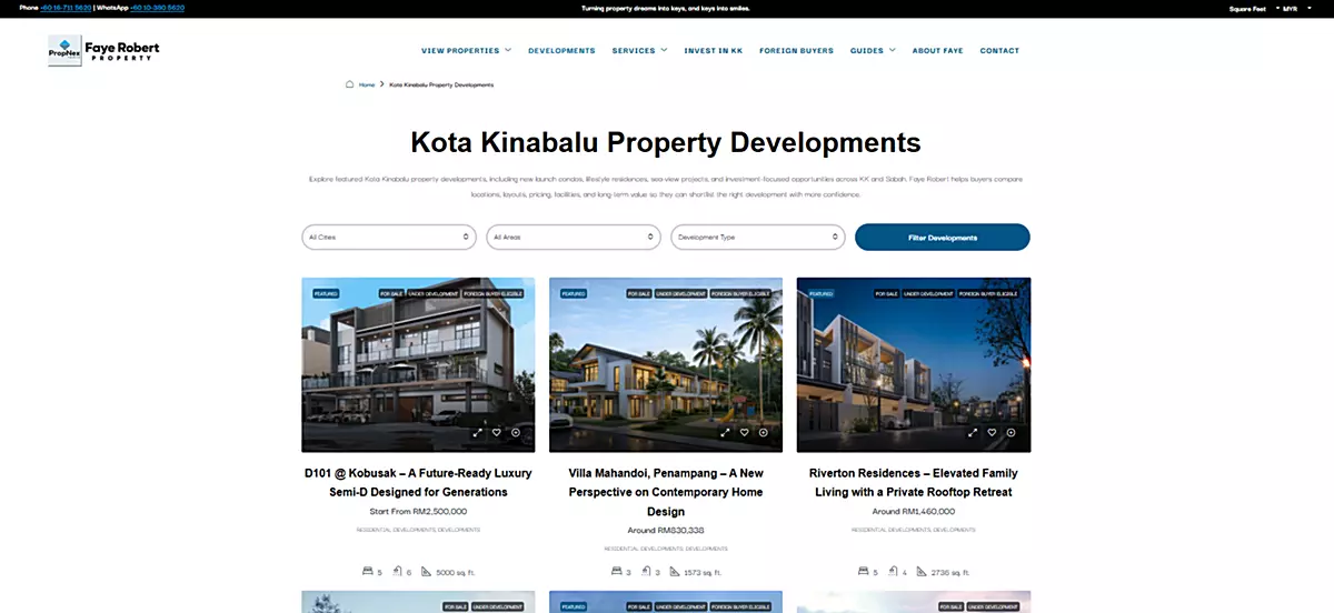 Faye Robert Property Developments