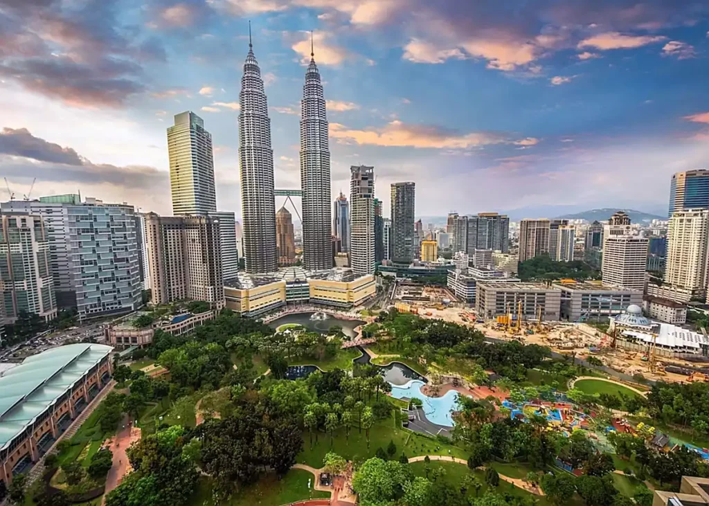 Malaysia real estate marketing for foreign buyers - KLCC Skyline